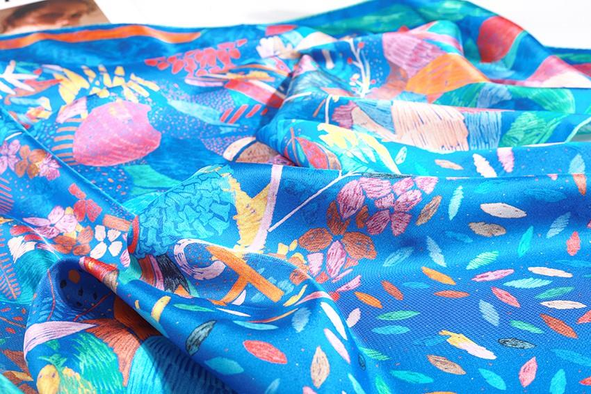 Letné Pure hodvábne vlasy Scarf-2