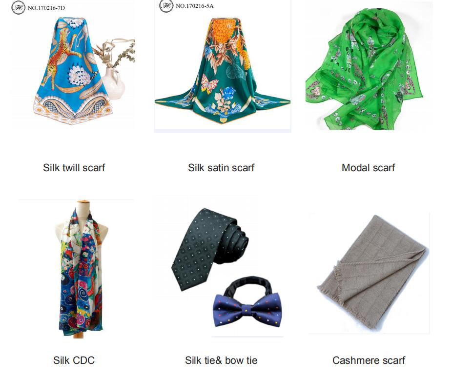 šál na digitálnu tlač digital print scarf