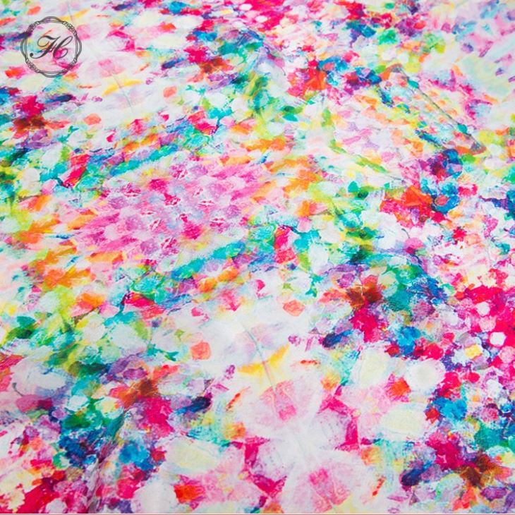 Coral Silk Scarf