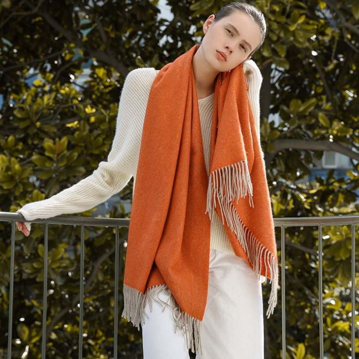 Silk Velvet Scarf